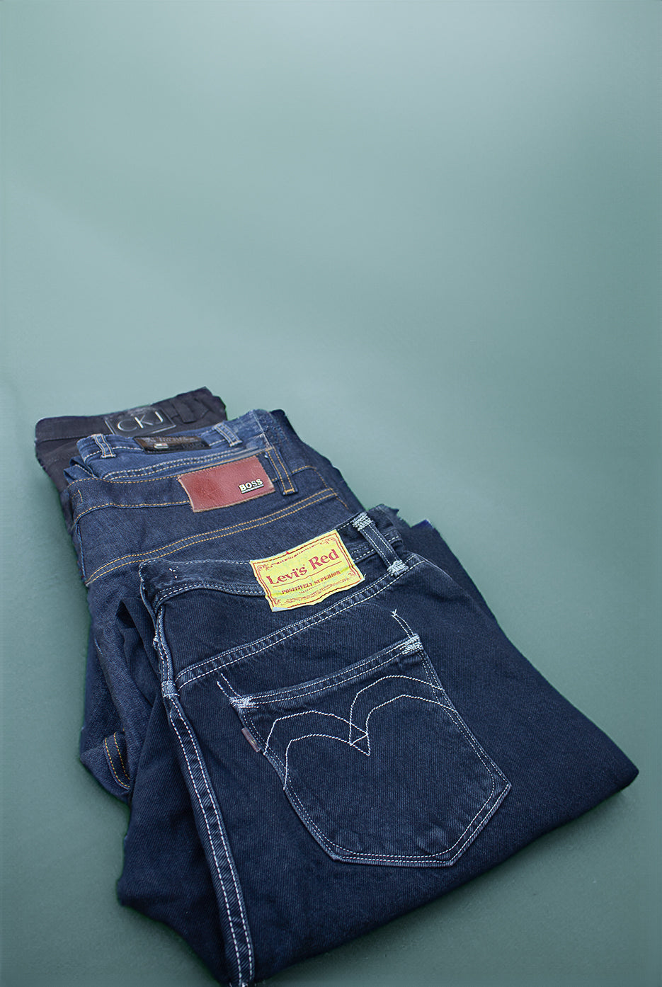 Brand name jeans