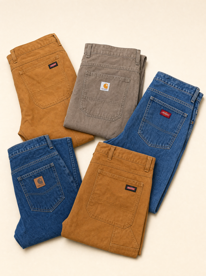 Pantalones Carhartt y Dickies