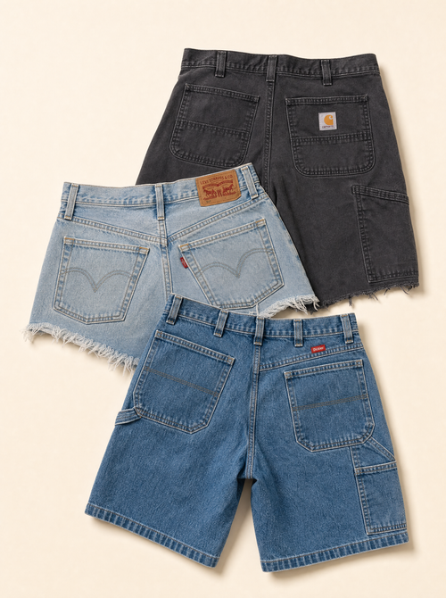 Pantalones Cortos Levi's, Lee, Wrangler, Dickies y Carhartt