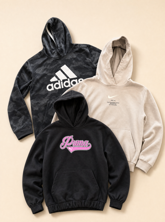 Sudaderas Adidas, Nike, Puma, Reebok, The North Face y Columbia