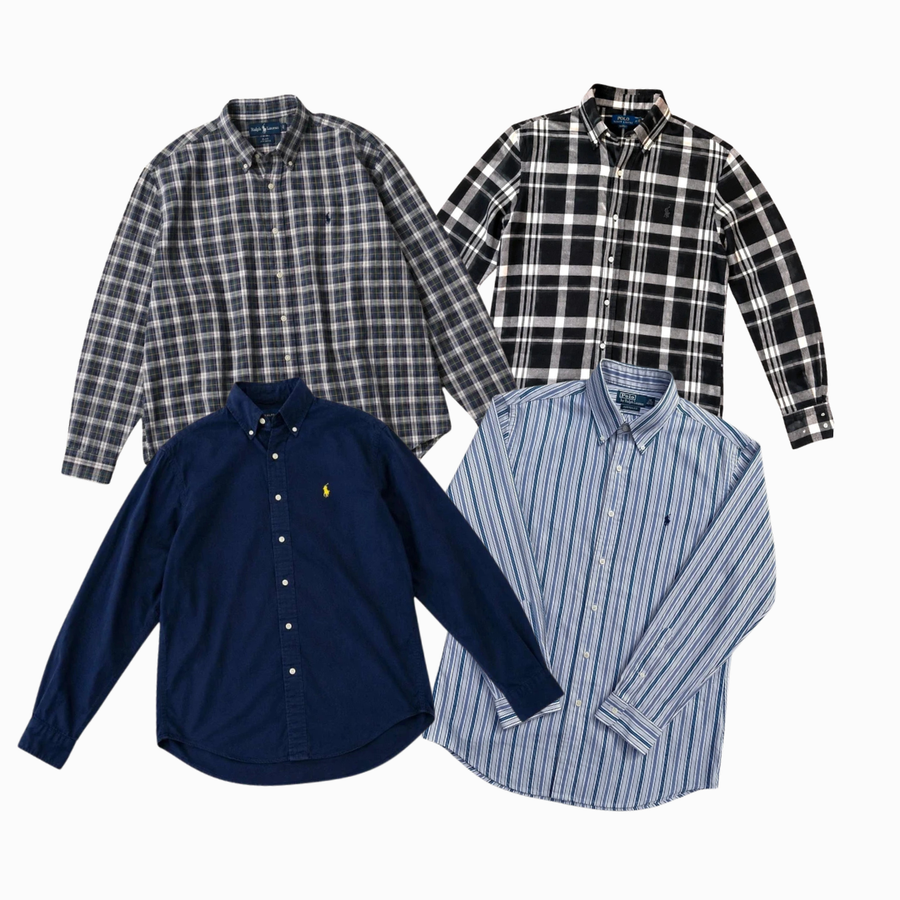 Camisas Polo Ralph Lauren Vintage al por Mayor - Colores y Tallas Variadas