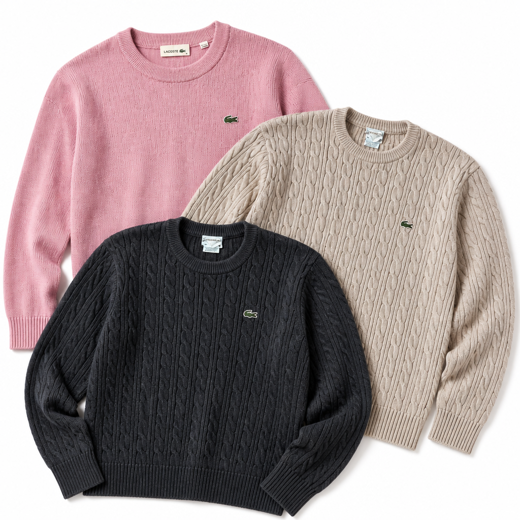 Jerseys Lacoste vintage al por mayor - lote de 10 unidades