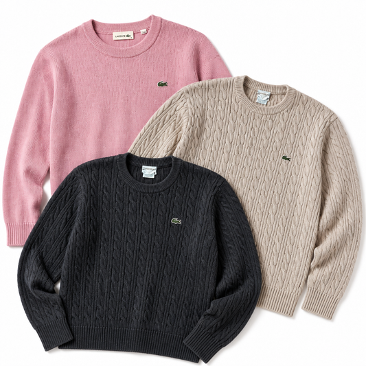 Jerseys Lacoste vintage al por mayor - lote de 10 unidades